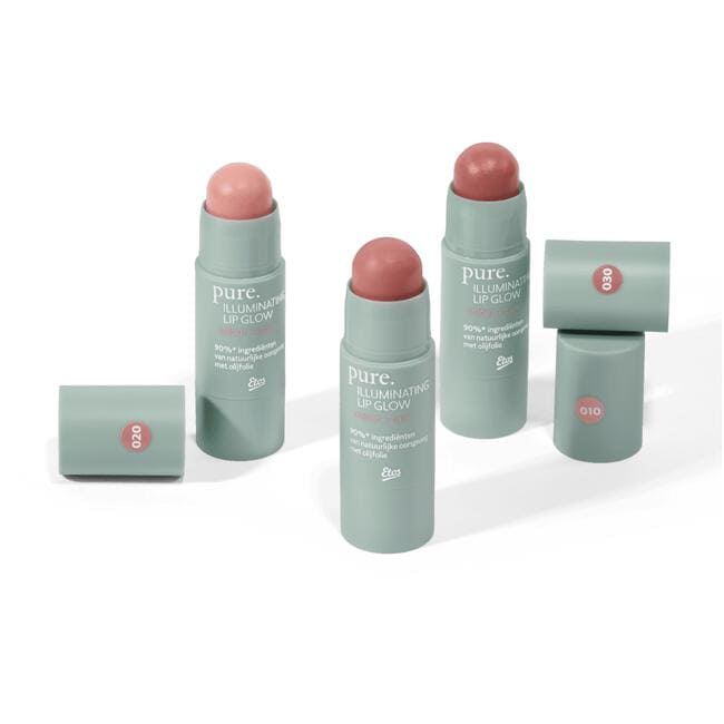 Etos Pure Illuminating Lip Glow Colour + Care 010 Natural Shine