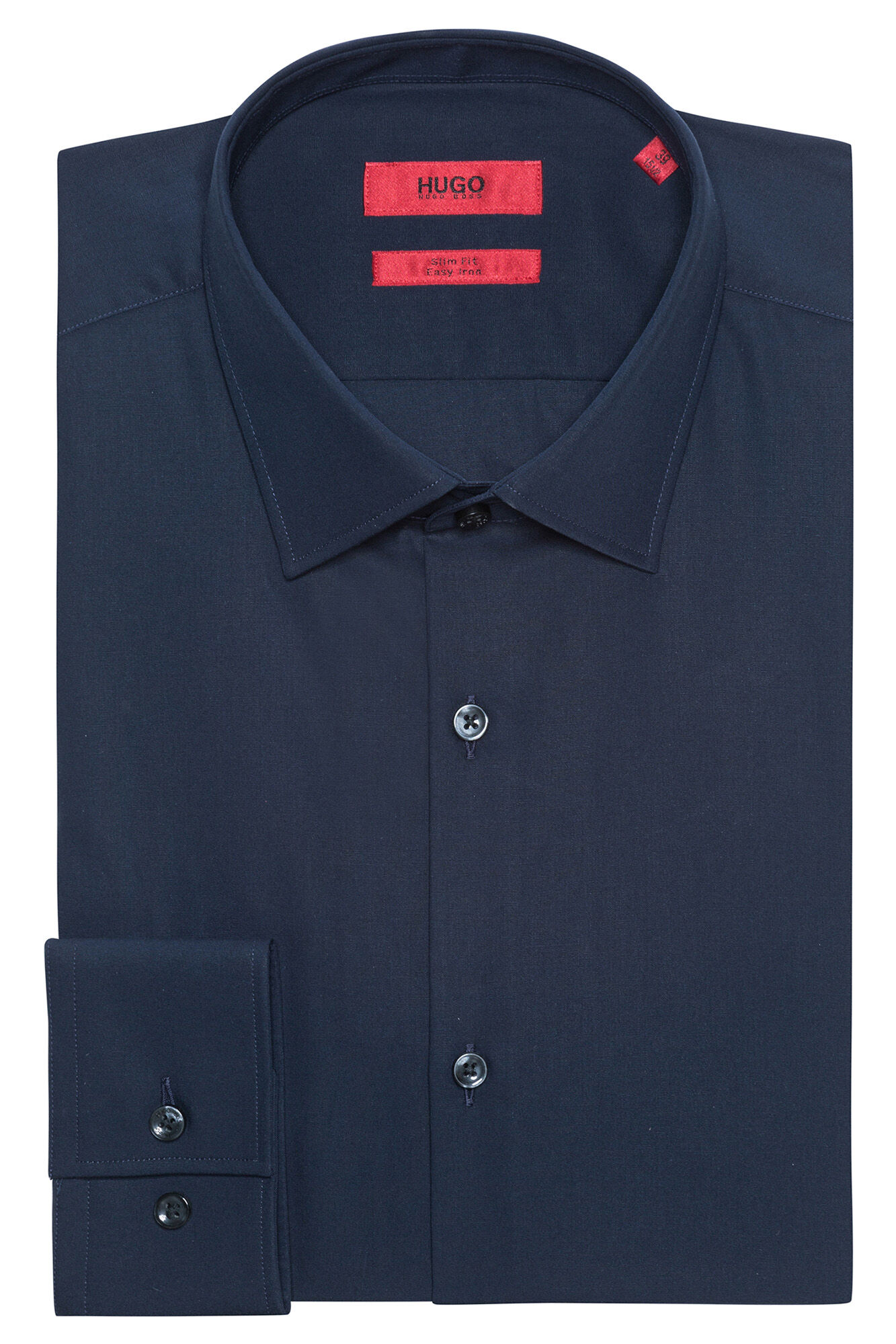 Camisa social - azul marinho