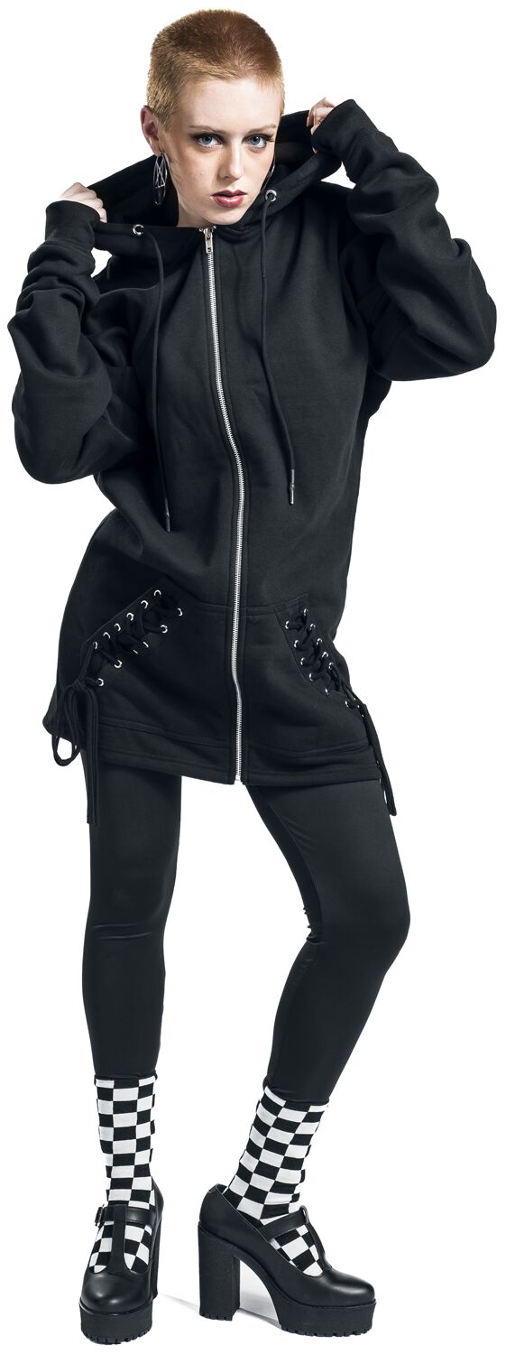 Asmodeus - Sweat à Capuche | Vixxsin Sweat-shirt zippé à capuche