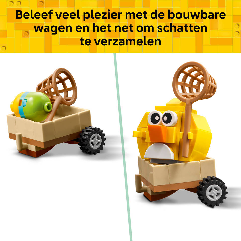 LEGO eieren zoeken met konijn en kuiken 40808