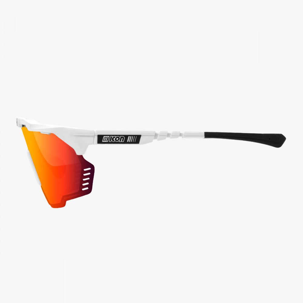 Scicon Aeroshade Kunken solbriller hvid/ multimirror rød
