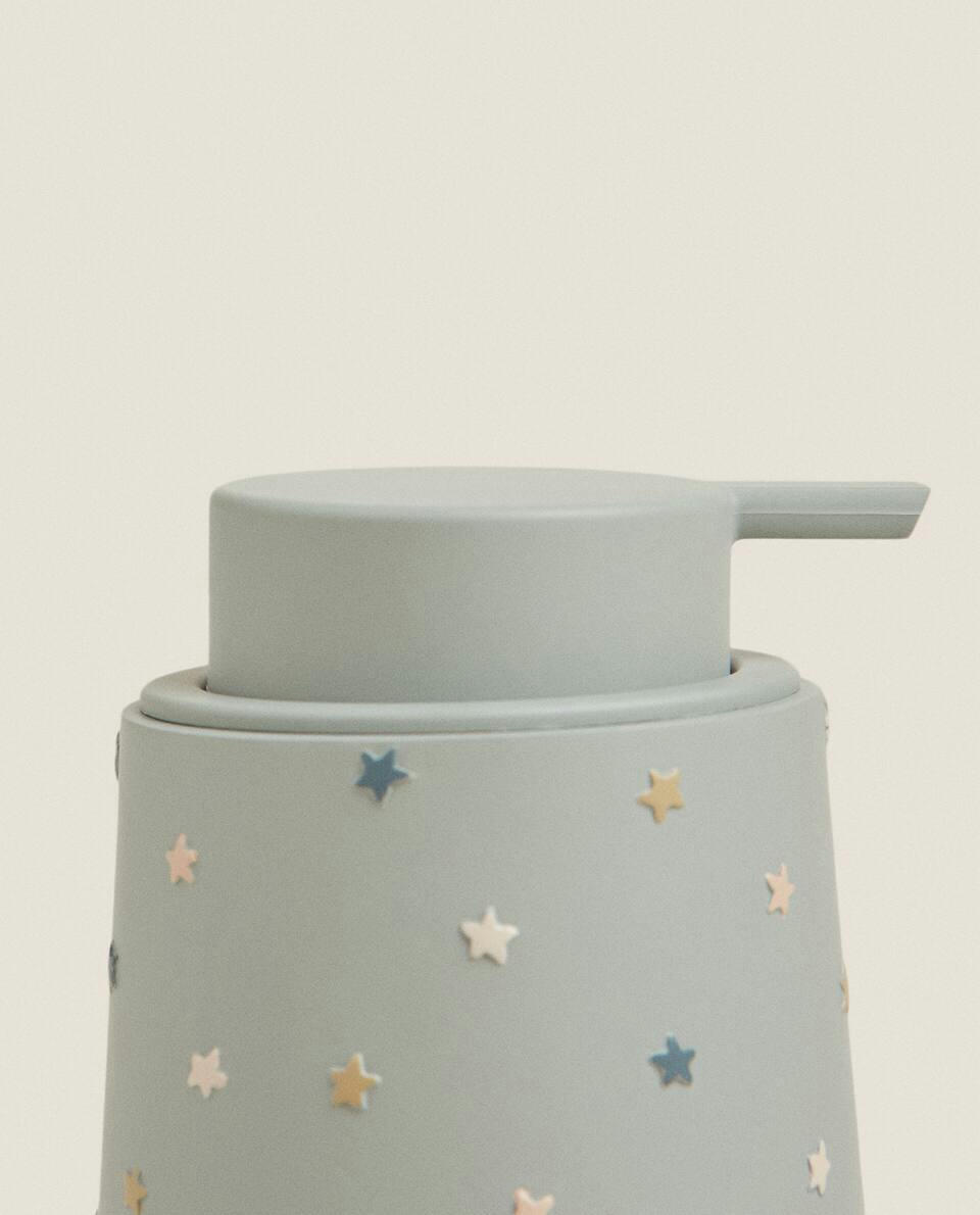 Conjunto de banheiro em resina com estrelas