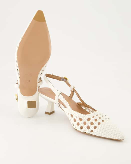 Konstantin Starke 1616 Slingpumps in Weiß