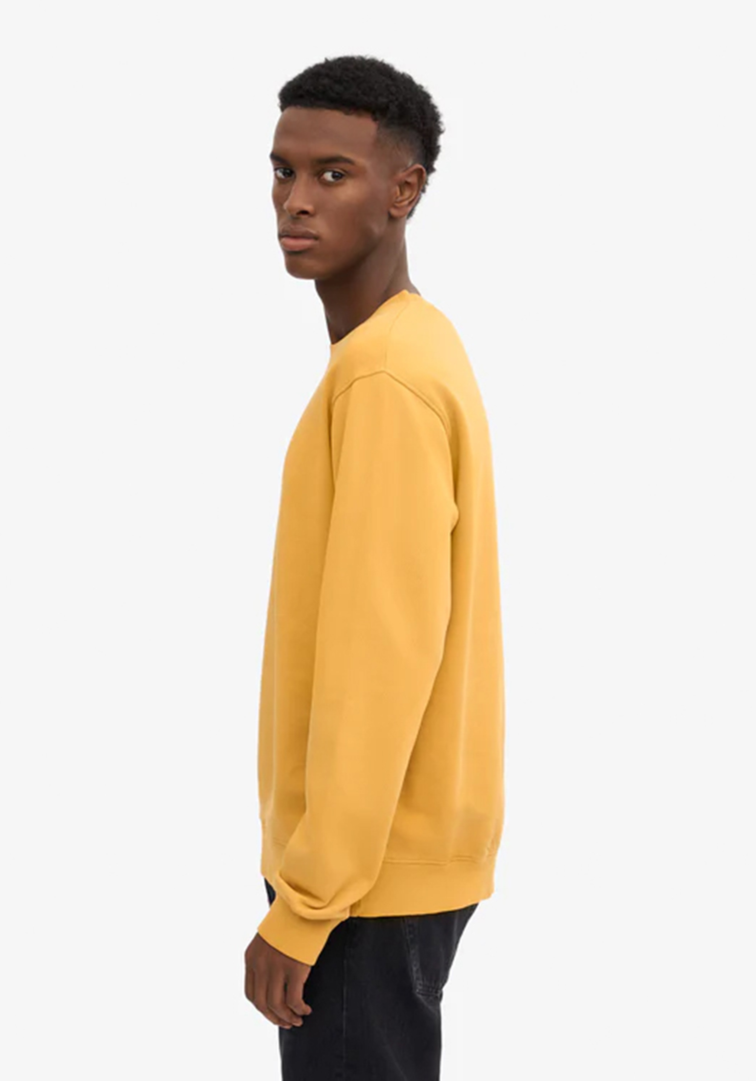 Colorful Standard Herren-Sweatshirt Burned Yellow