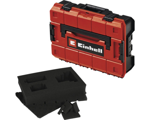 Einhell E-Case SF systeemkoffer inclusief roosterschuim 330 x 131 x 444 mm, spatwaterdicht