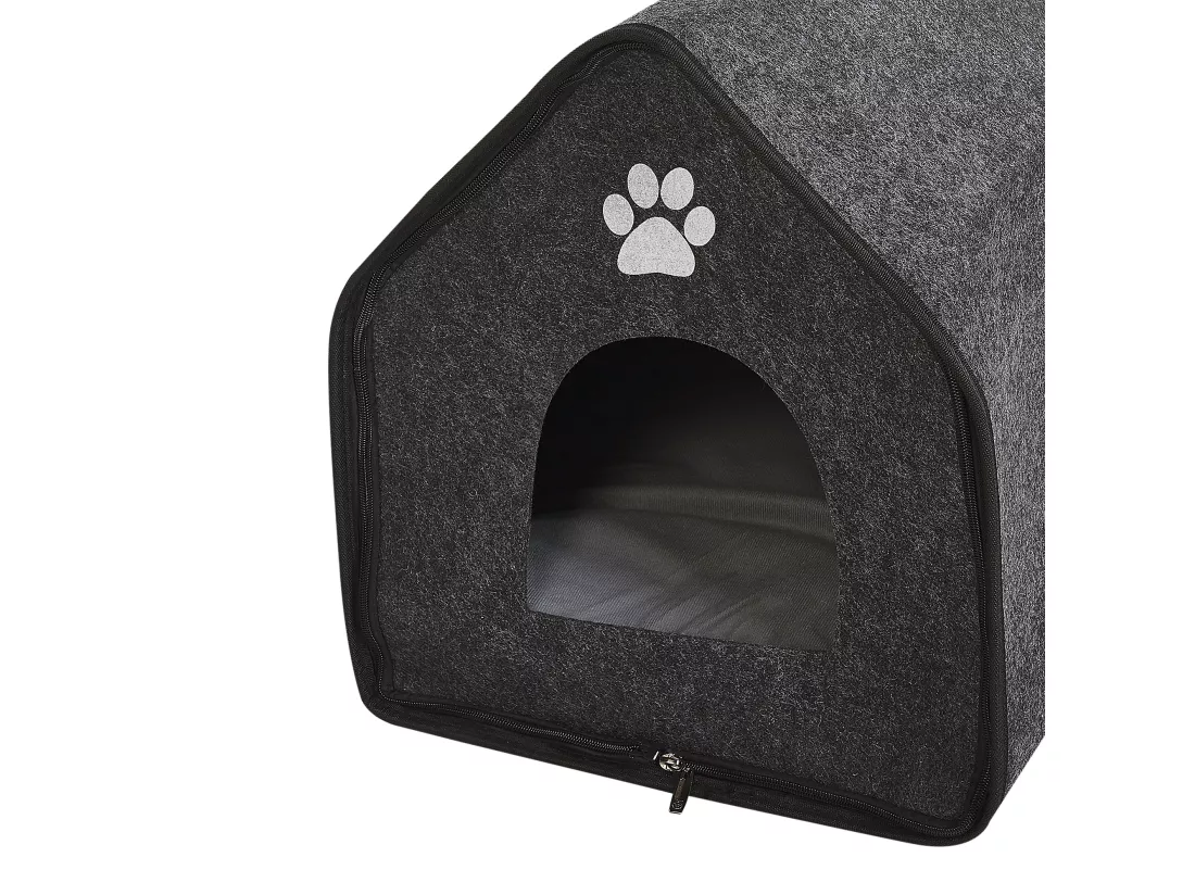 Lit pour animal JANGI Filz Gris foncé