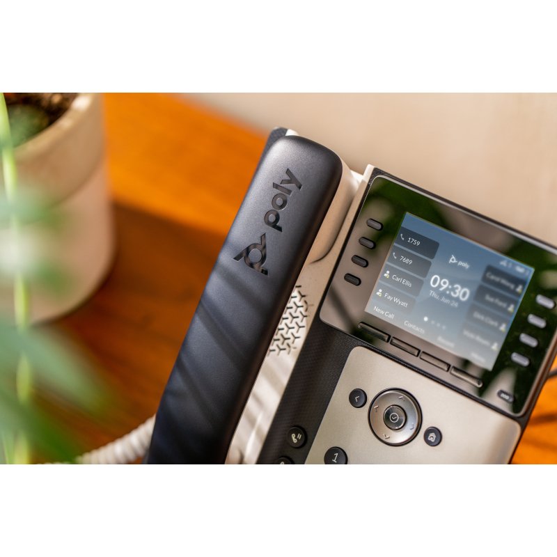 HP Poly Téléphone IP Poly Edge E320 compatible PoE