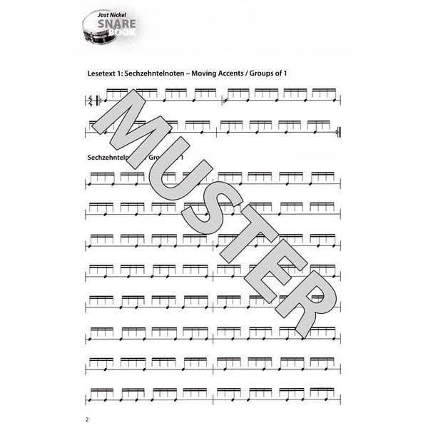 Alfred Music Publishing Jost Nickel Snare Book