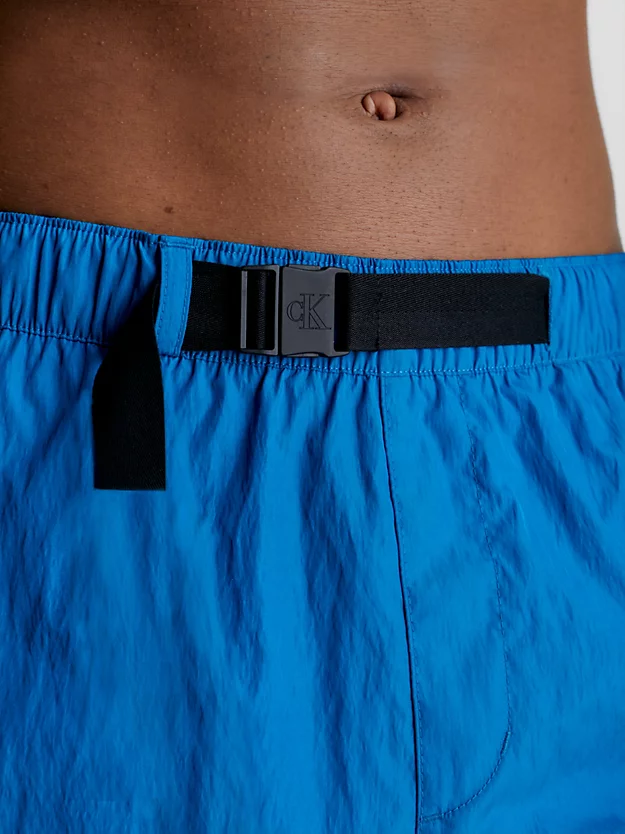 Calções de banho CK Nylon tamanho médio com cordão
