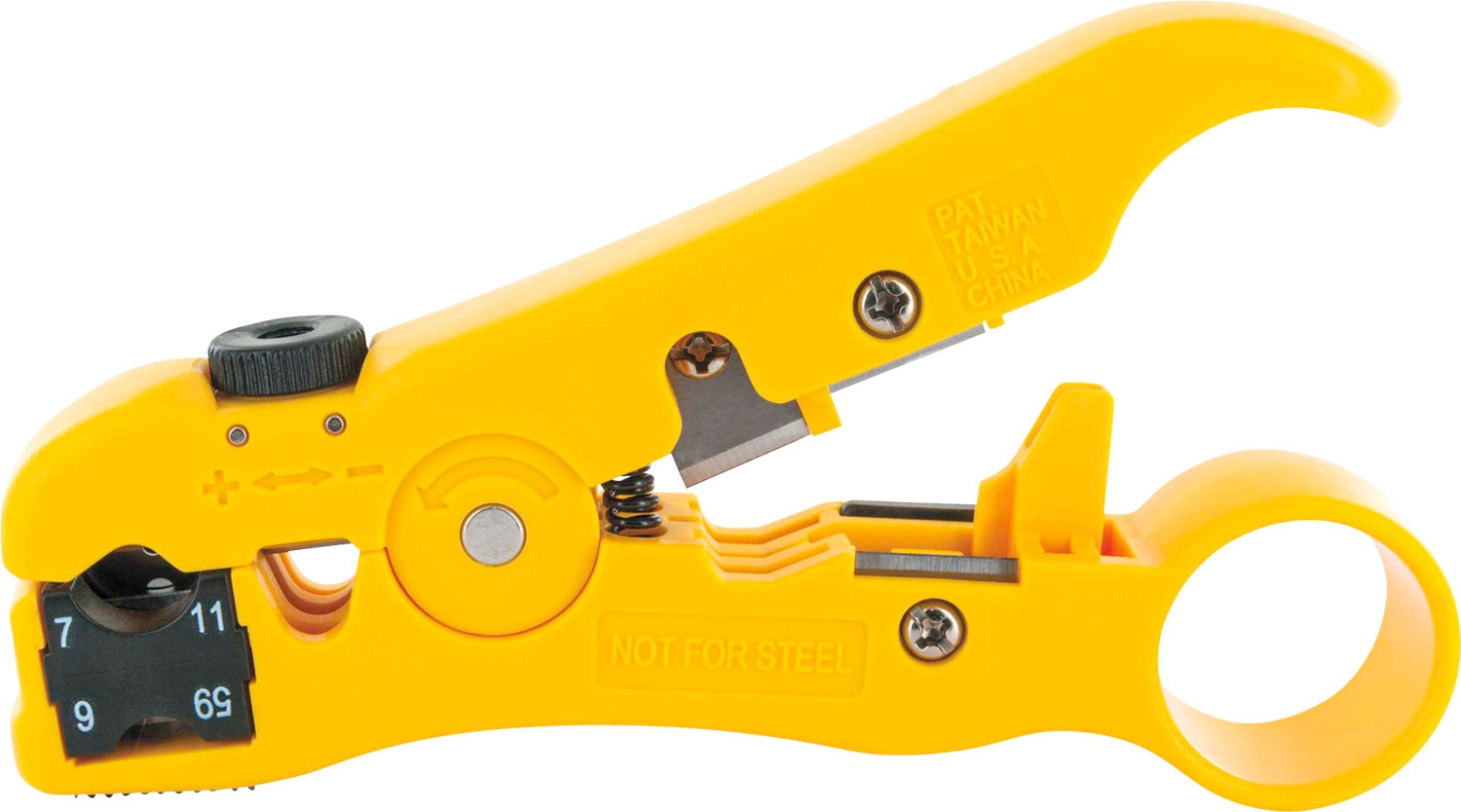 InnTec Abisolierzange mit integrierter Cutter-Klinge