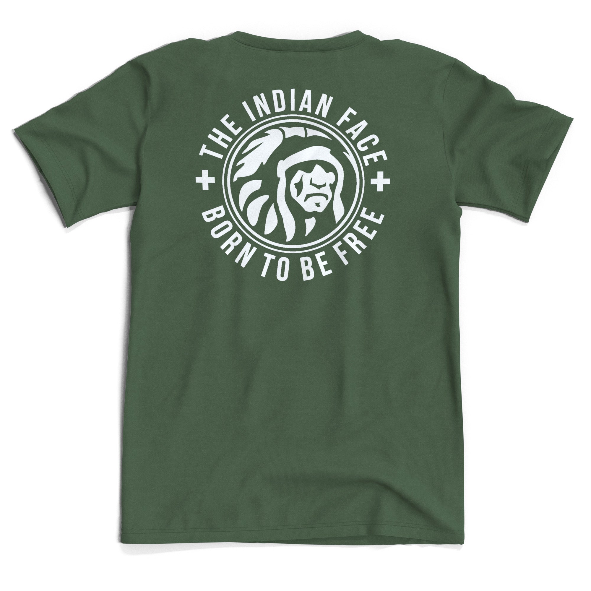 Camiseta icônica com o rosto indiano