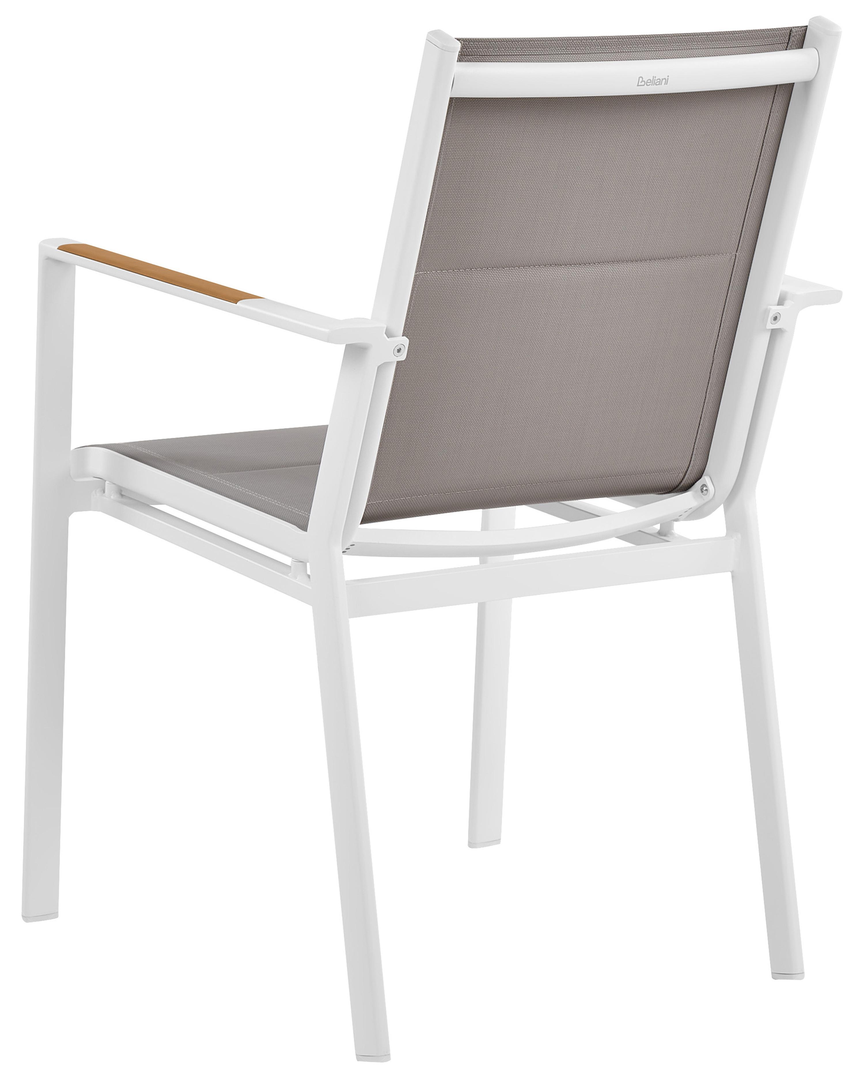 Set van 6 tuinstoelen BUSSETO Metaal Grijs