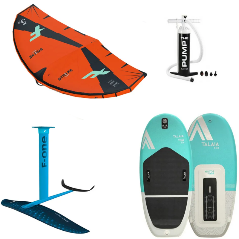 PACK WINGFOIL STRIKE V3 + TALAIA + FONE GRAVITY FCT