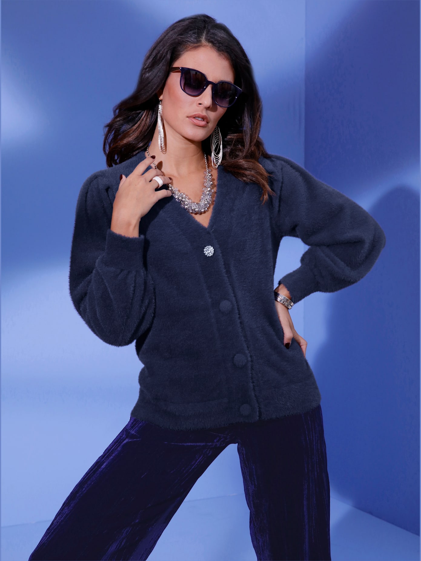 Veste en tricot qualité hiver ultra-douce