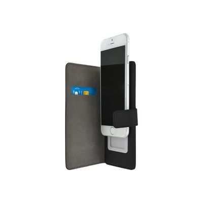 Bigben - Etui Folio universel pour smartphone - Taille M - noir