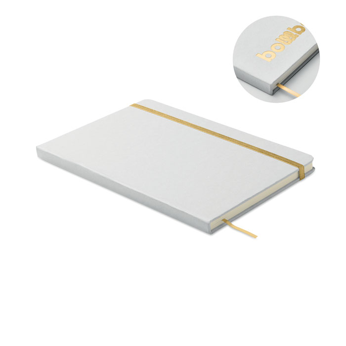 GiftRetail MO2578 - ROUTE WHITE Carnet A5  à couleur révélée