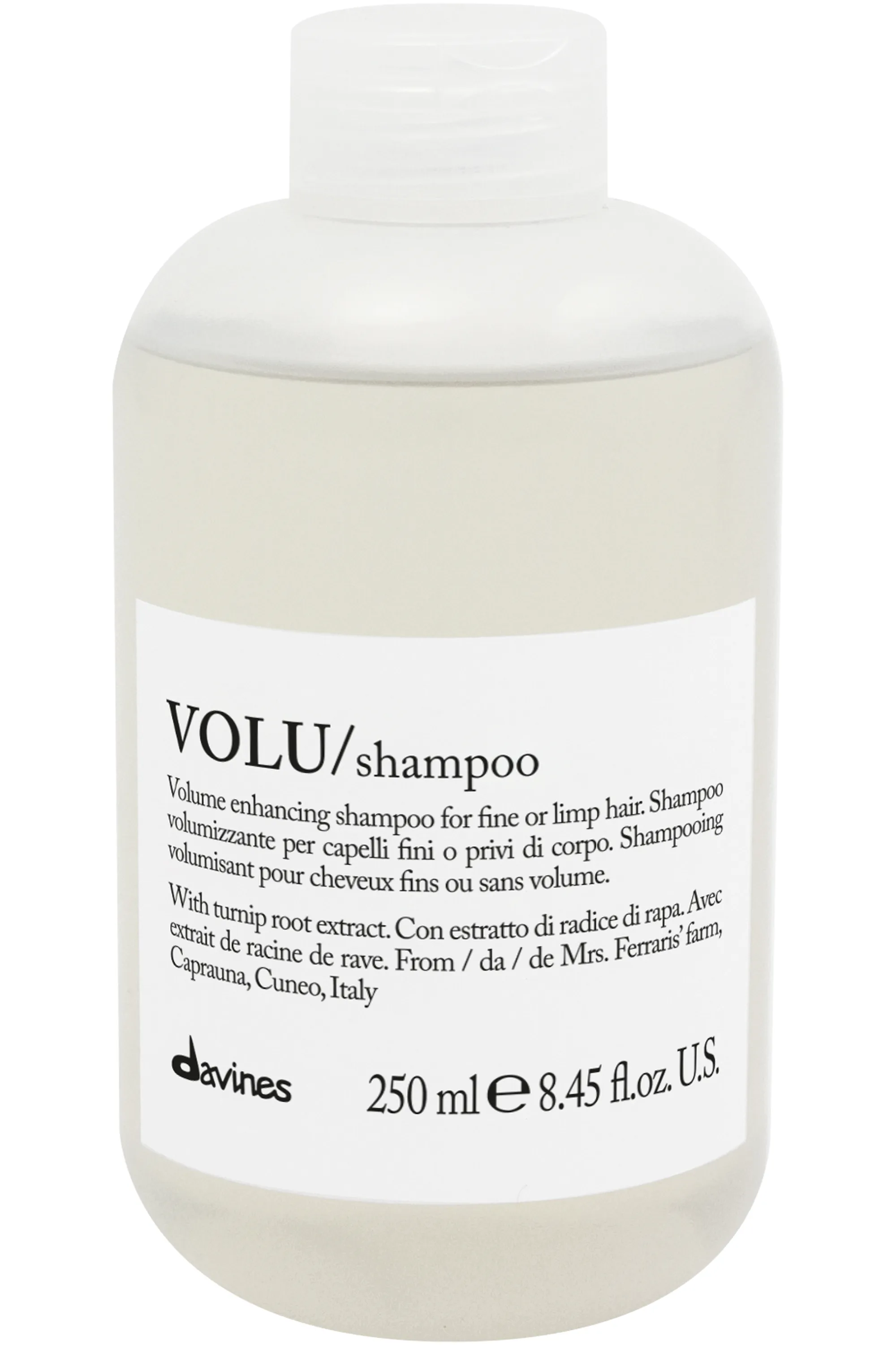 Davines Shampoing volumateur pour cheveux fins Volu-250 ml