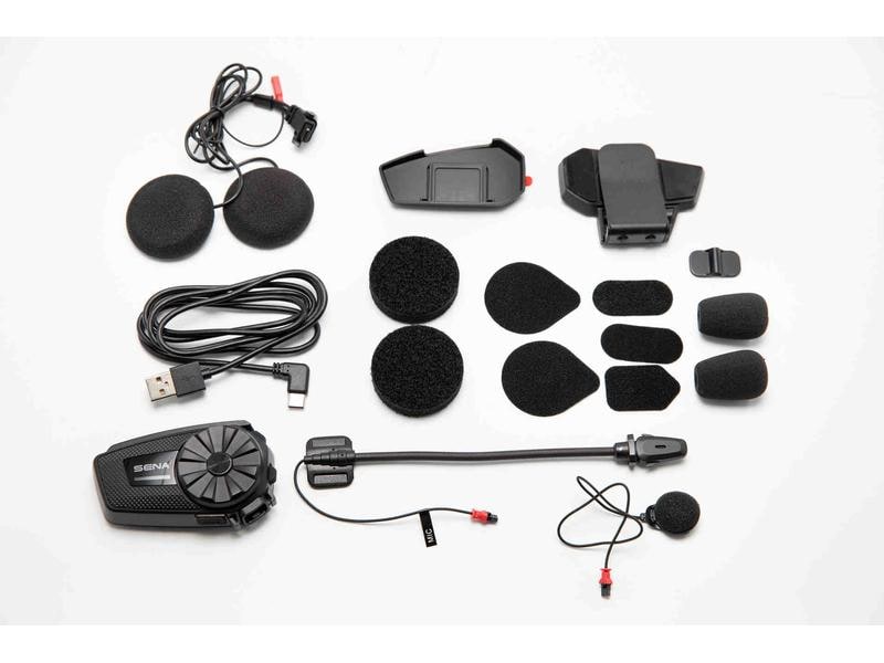SENA Intercom SPIDER-ST1D Bluetooth Headset Dual Set Bluetooth-Kommunikationssystem für Motorradfahrer