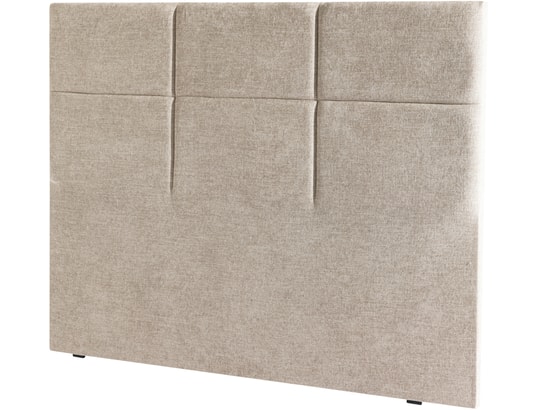EPEDA - Tête de lit Carre Chic 160cm chenillé grege