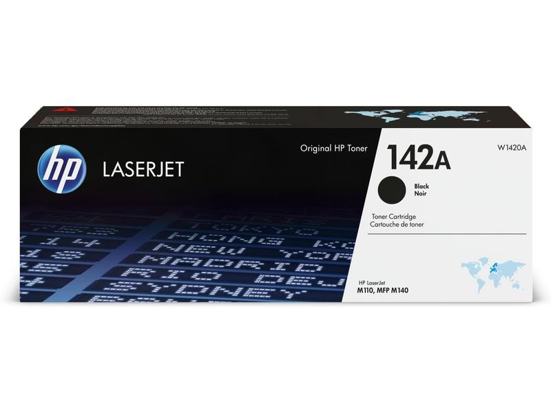 HP 142A (W1420A) Black Tonerkartusche, Schwarz