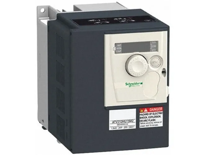 Schneider Electric ATV320U30N4C, Sort, IP20, 7,1 A, 140 mm, 158 mm, 184 mm
