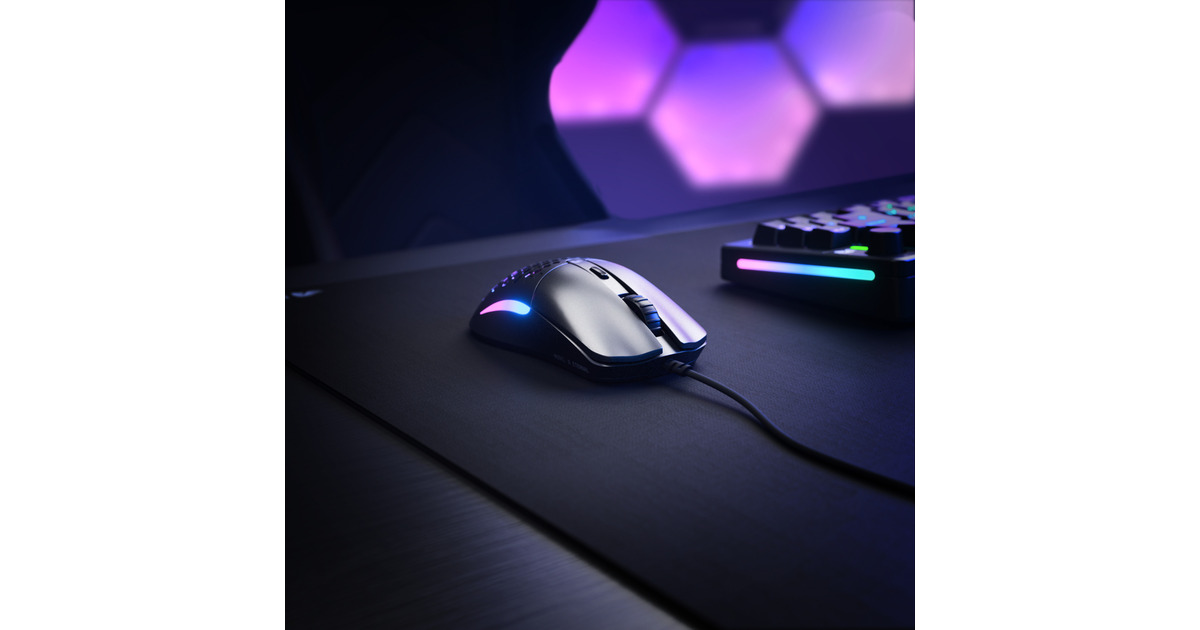 GloriousModel O Eternal gaming muis  (Zwart, 100 - 12.000 DPI, RGB)