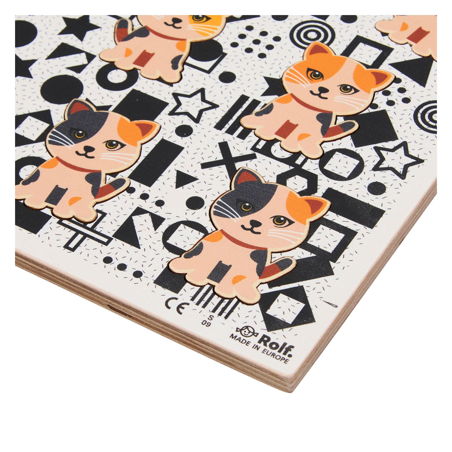 Rolf - Houten Legpuzzel Dierenfamilie, 20st.