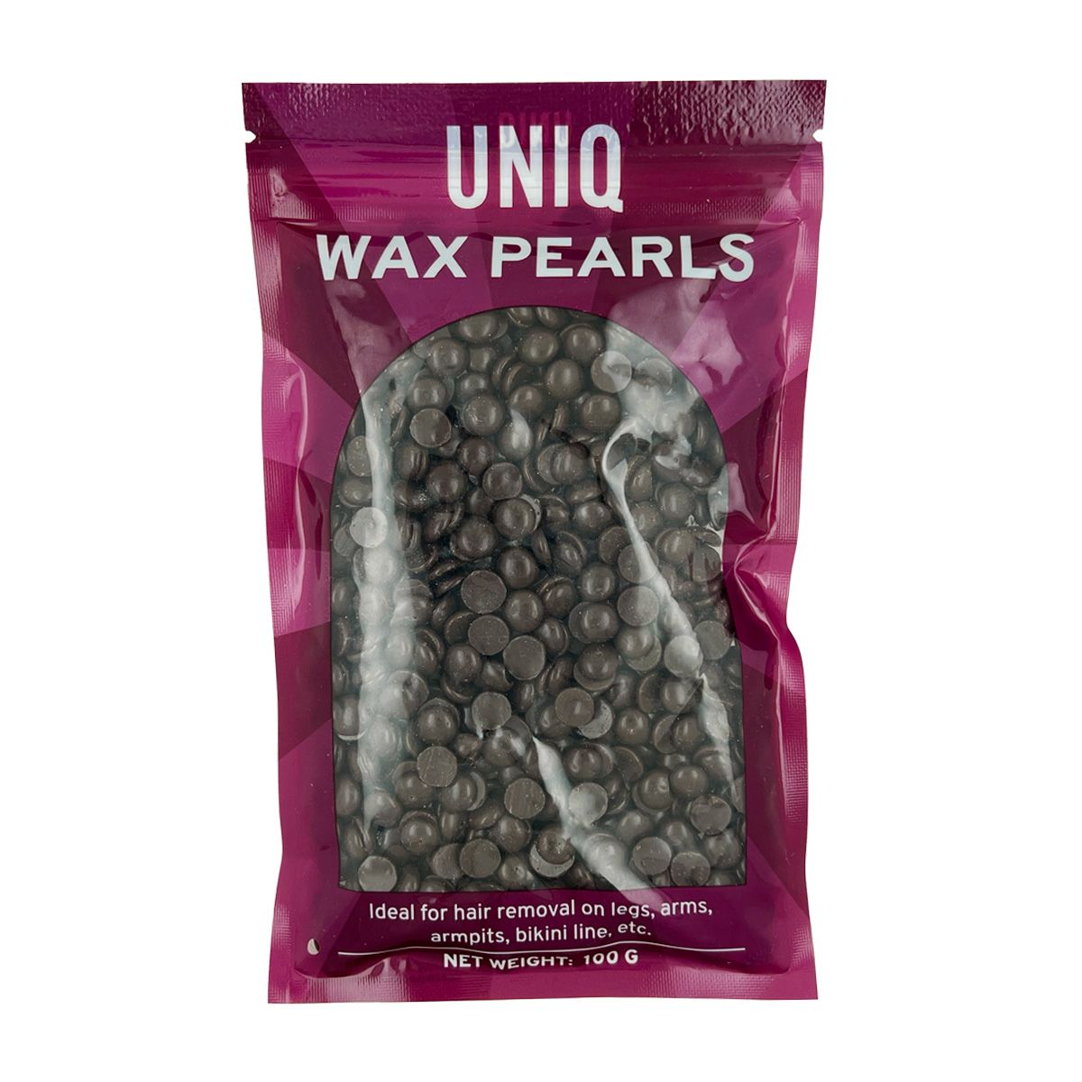 UNIQ Perlenwachs - Hard Wax Perlen, Schokolade