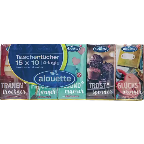 Taschentücher mit Motiv