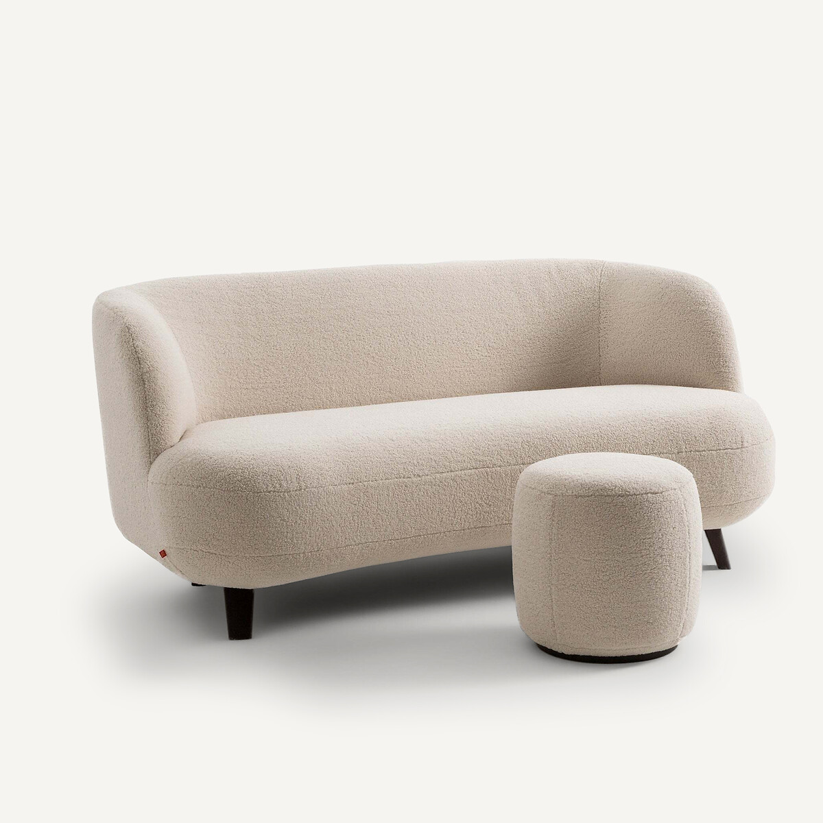 AM.PM<br>Banco XS bouclette de poliéster, Rosebury, design E.