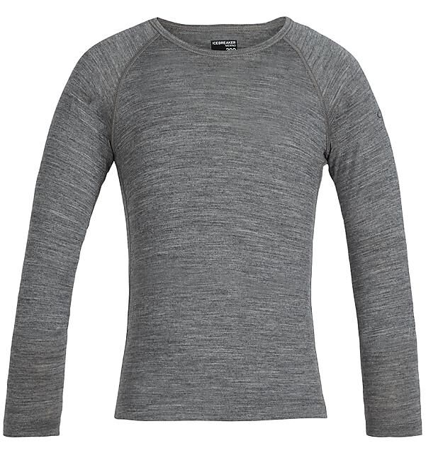 ICEBREAKER - TS ML COL ROND KIDS 200 OASIS LS CREWE