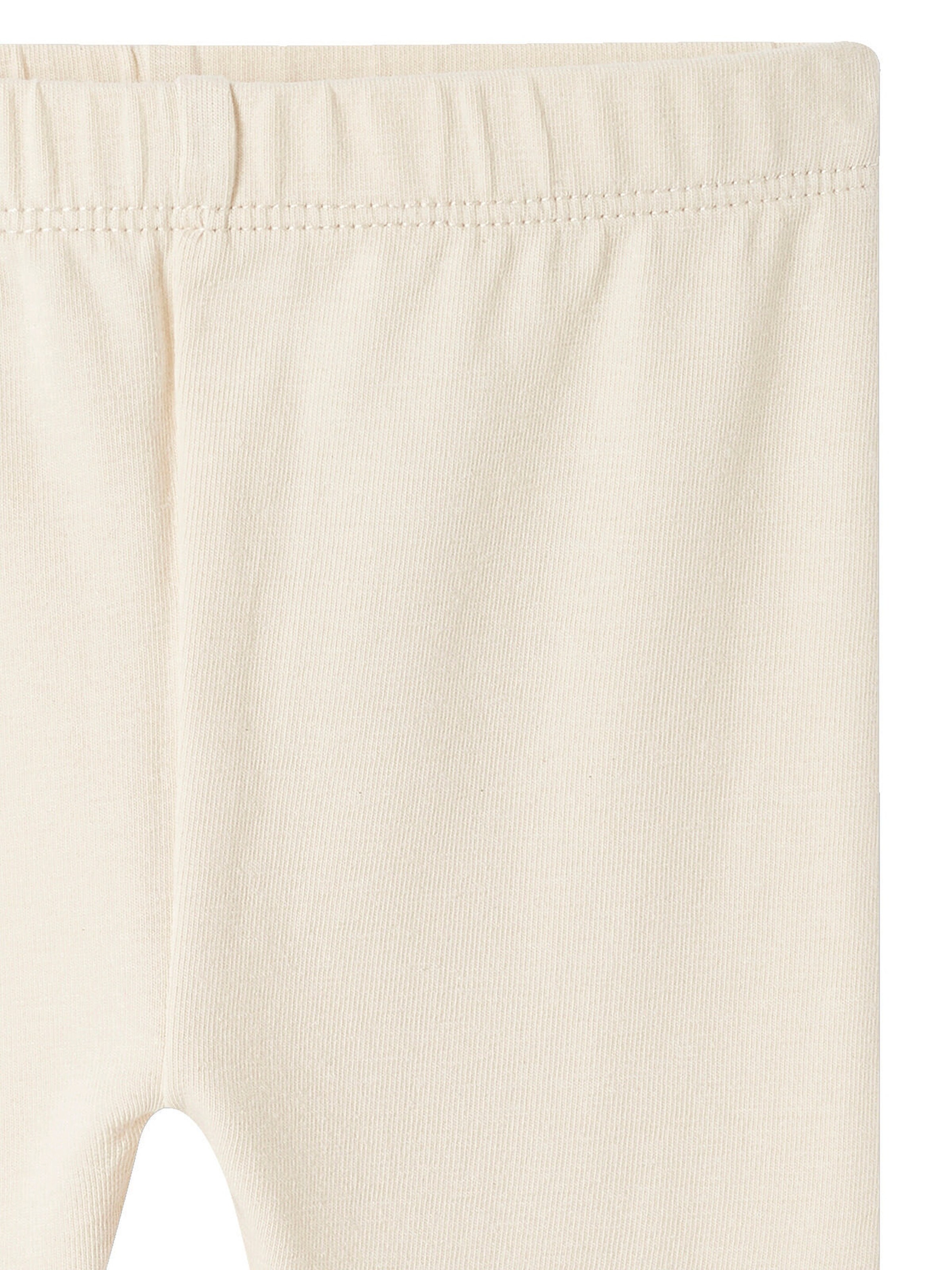 Vertbaudet 2er-Pack Mädchen Baby Leggings BASIC wollweiß