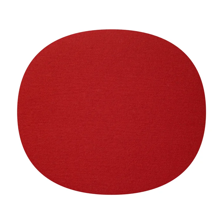 Hey Sign - Filz-Auflage Eames Plastic Side Chair, rot 5mm AR, mit Antirutsch-Beschichtung