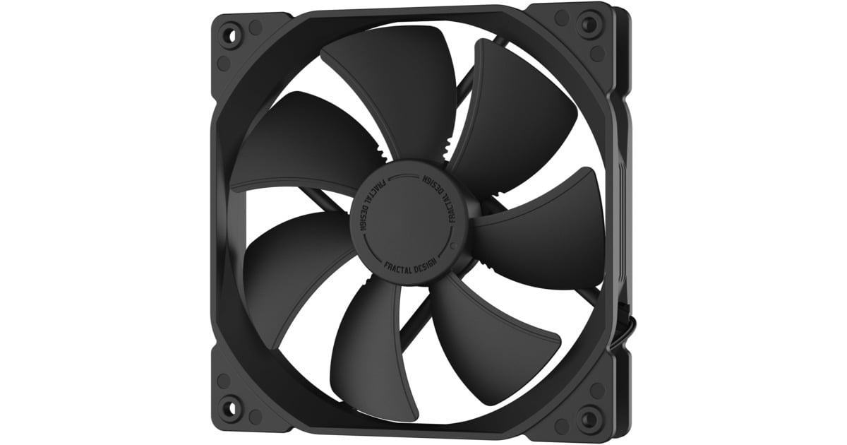 Fractal DesignX2 GP-14 case fan  (Zwart, 140 x 140 x 25 mm)