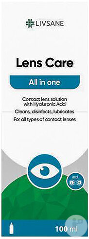 Livsane Eyes Lens Care All In One+Etui 100ml