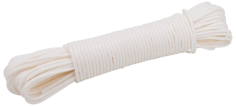 Tøjsnor 3 mm x 20 m - Assorterede farver