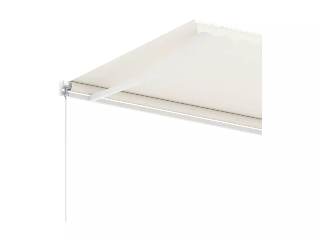 Auventanuel rétractable sur pied 450x350 Crème