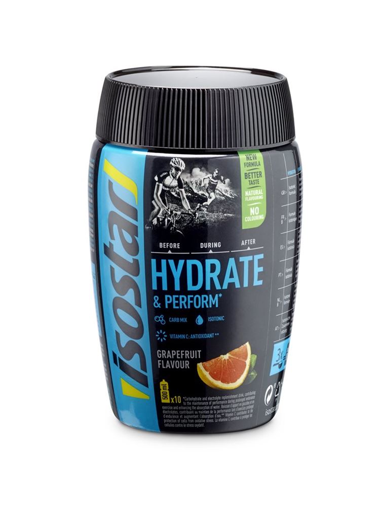 Isostar Hydrate & Perform<br>400 g, Dose, Pulver zur Herstellung einer Lösung zum Einnehmen, Grapefruit
