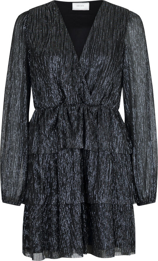 Neo Noir Nene Glitz Dress Silver