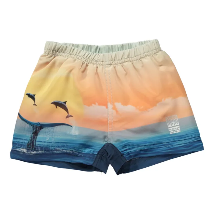 Molo Short de Bain Polyester Recyclé Newton | Abricot