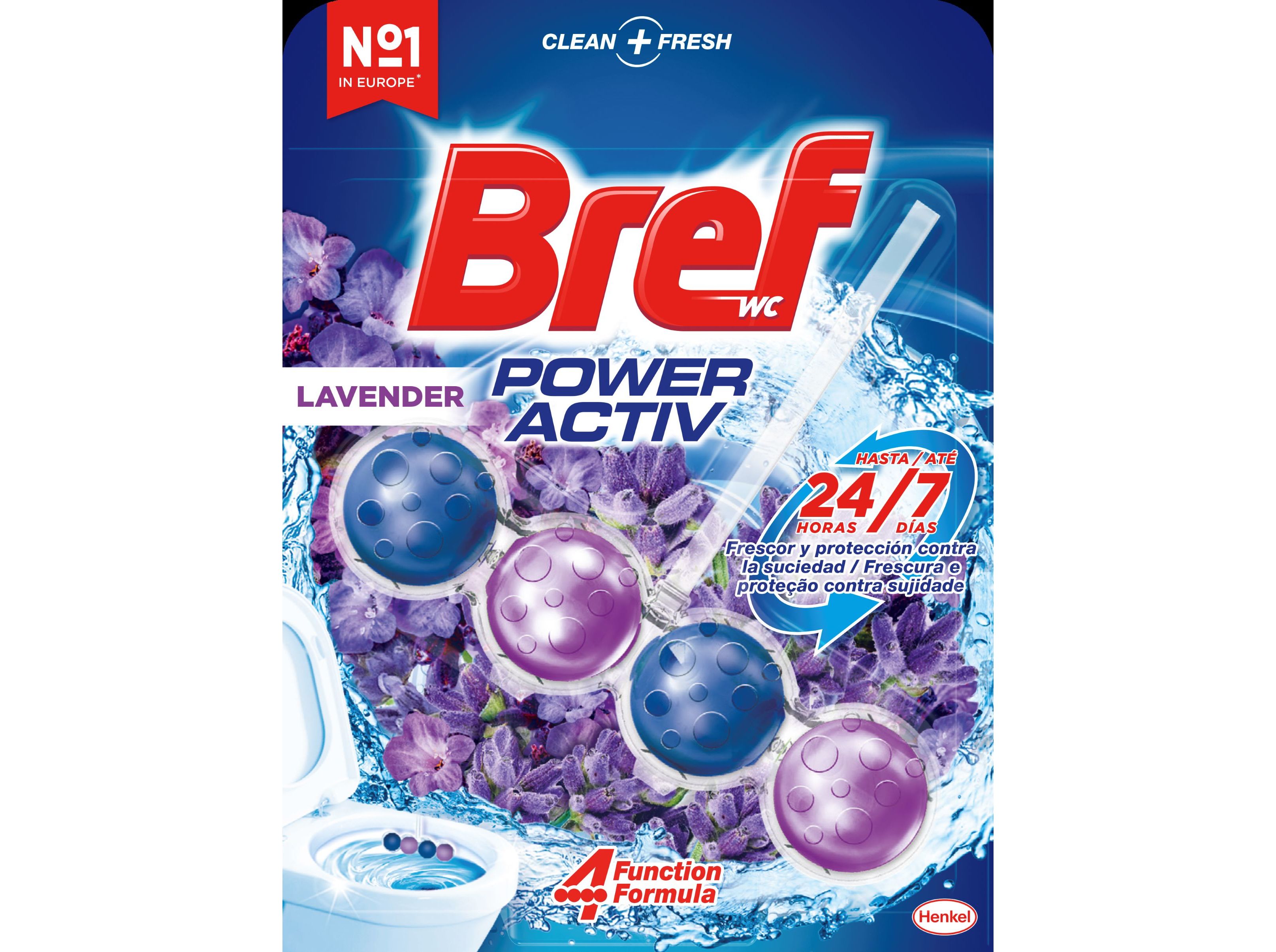 BLOCO BREF SONASOL SANITÁRIO PODER ACTIVO LAVANDA UN