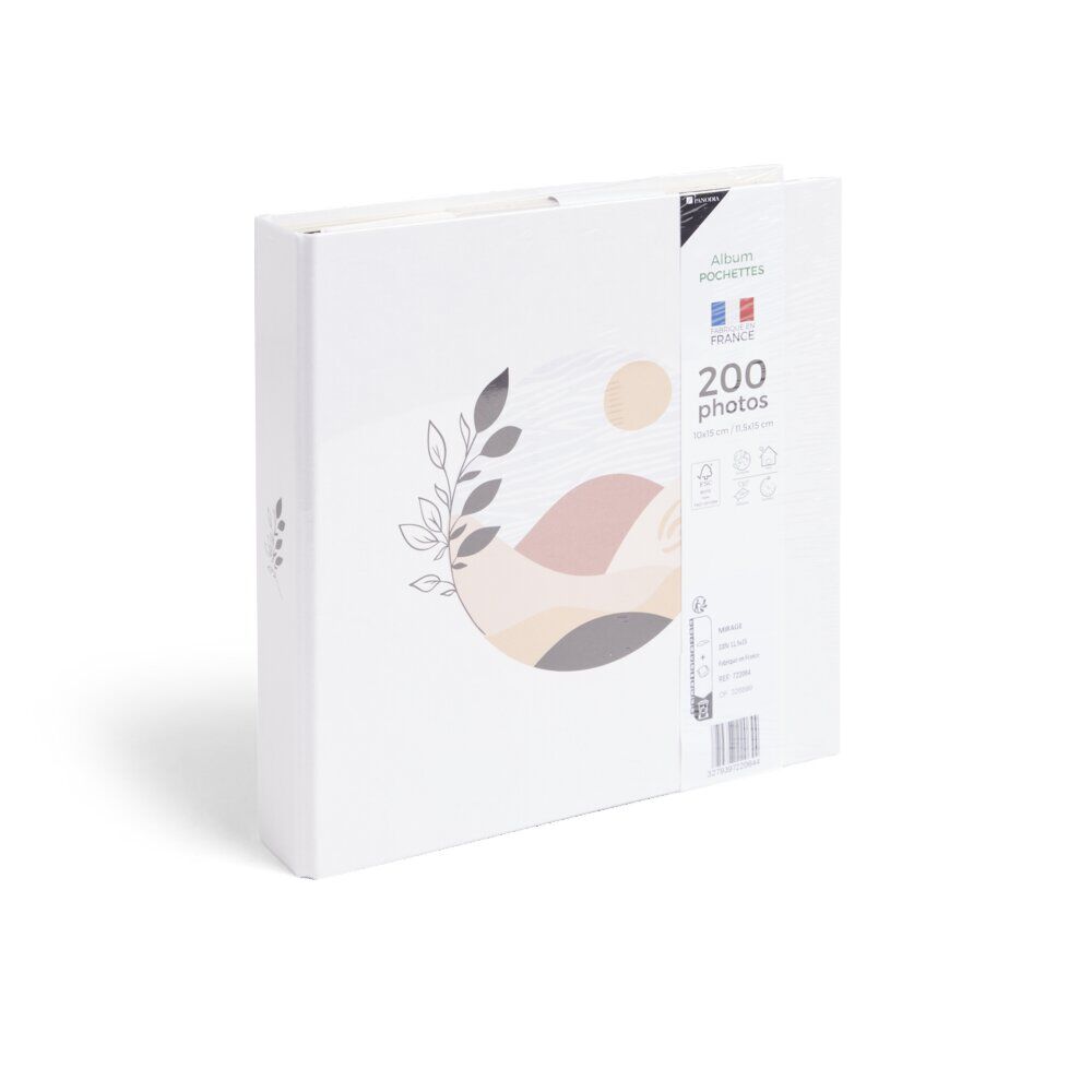 Album photo Mirage 200 vues 11,5x15cm