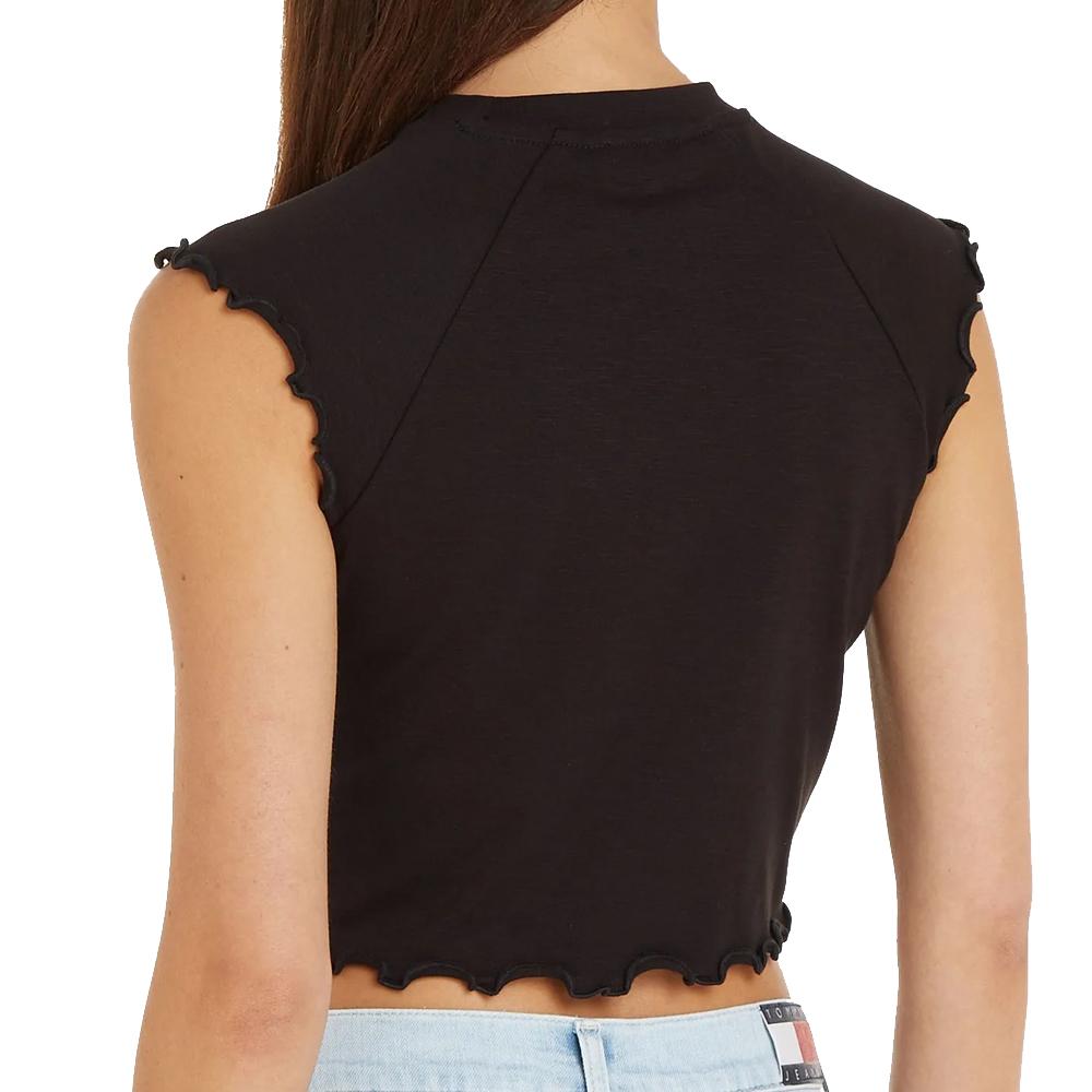 Tommy Hilfiger Débardeur Noir Femme Tommy Hilfiger Babyloc