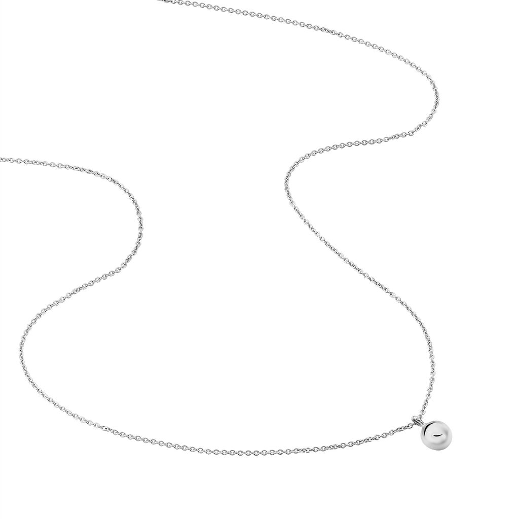 Collier Bilao Argent Blanc