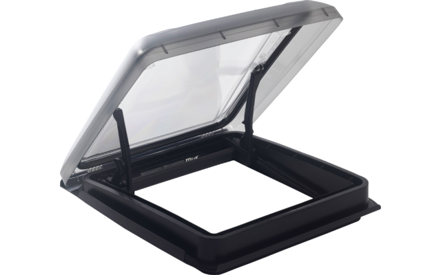 MPK VisionStar M LED Dachhaube ohne Dauerbelüftung mit LED-Beleuchtung 400 x 400 mm schwarz