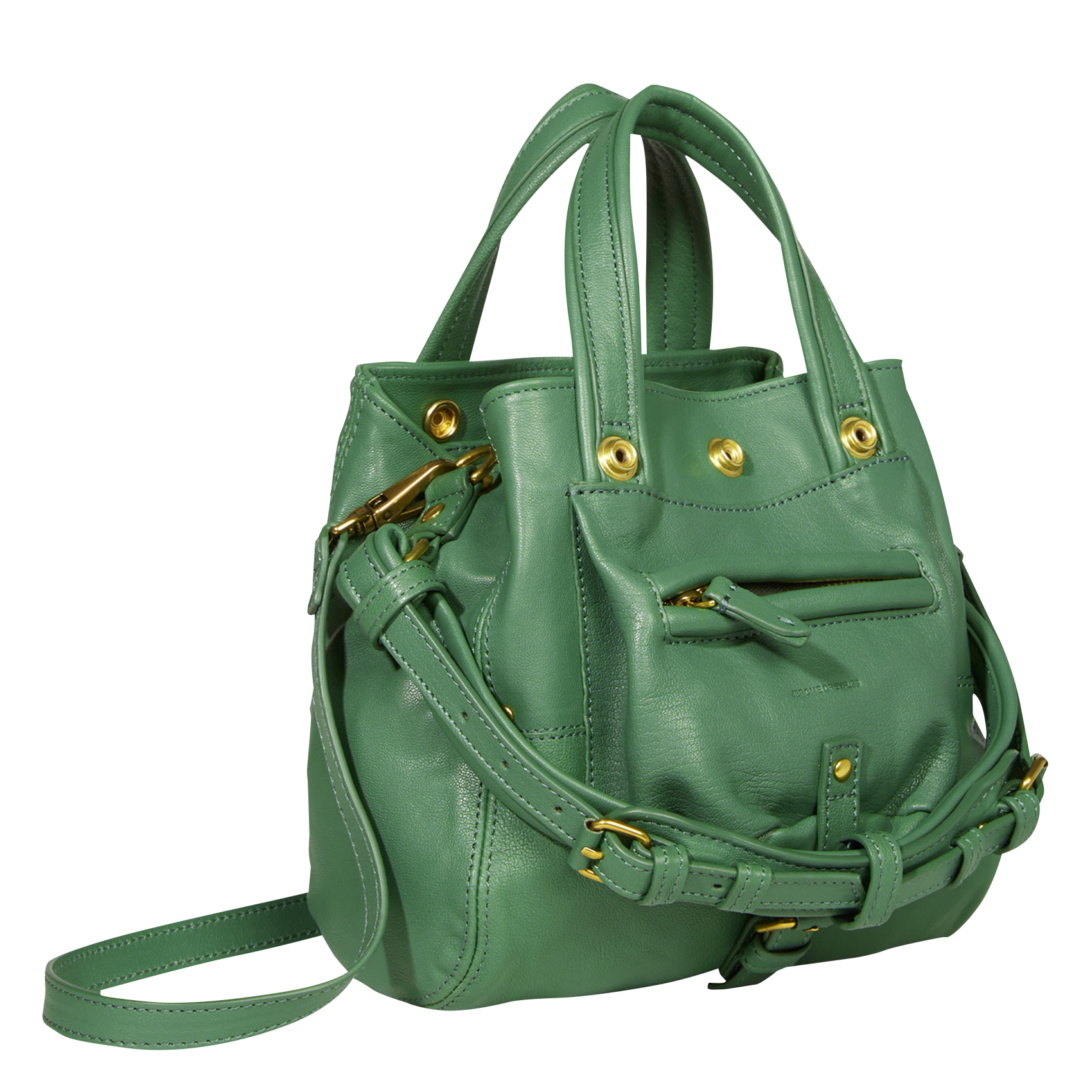 BILLY NANO - Sac bandoulière en cuir | Vert