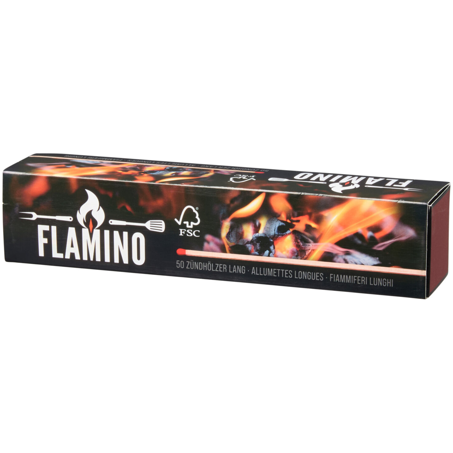 Flamino Zündhölzer Lang | 20 cm | 50 Stück