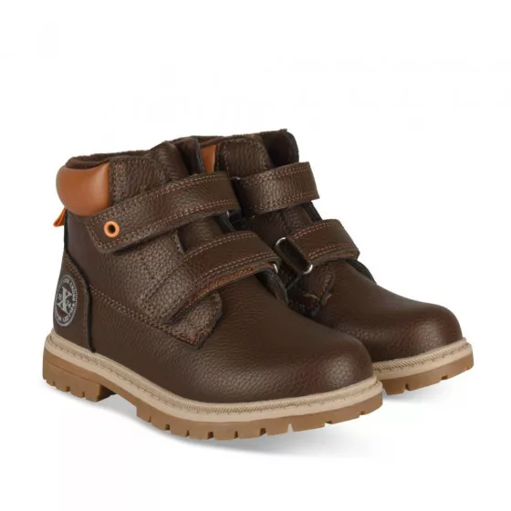 Bottines MARRON CHARLIE & FRIENDS