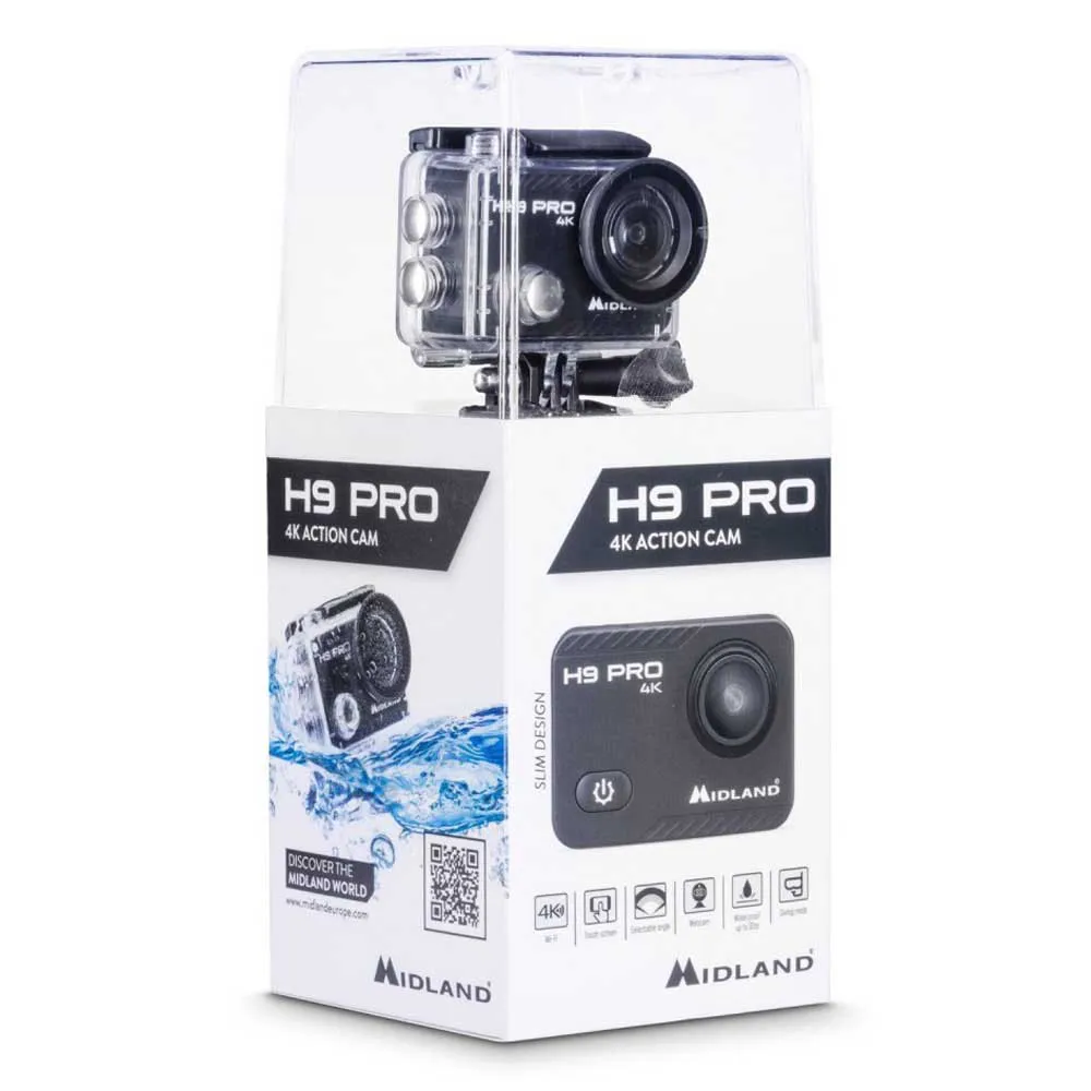Midland H9 Pro 4K@30fps 20MP Action-Kamera