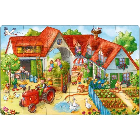 HABA 306162 Puzzles Bauernhof